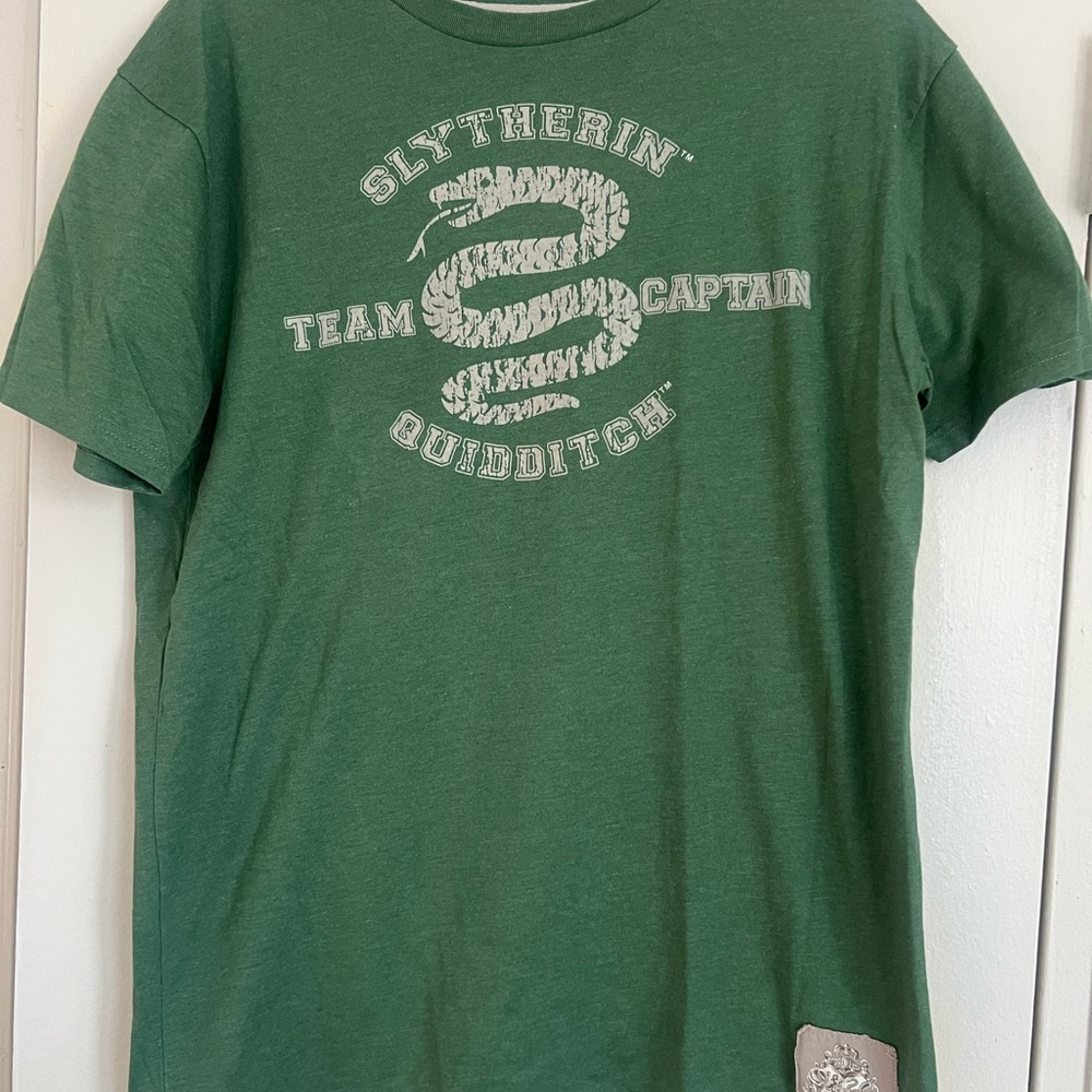Green Slytherin Quidditch T-Shirt